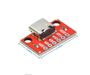 Type-C USB3.1 16P to 2.54 High Current Power Adapter