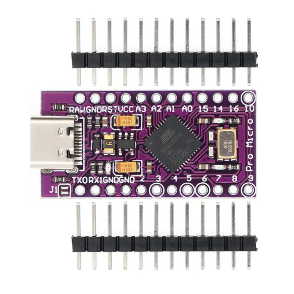 Pro Micro ATmega32U4 5V/16MHz Module Type-C