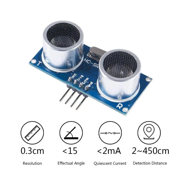 Ultrasonic Module HC-SR04 Distance Sensor - Image 2